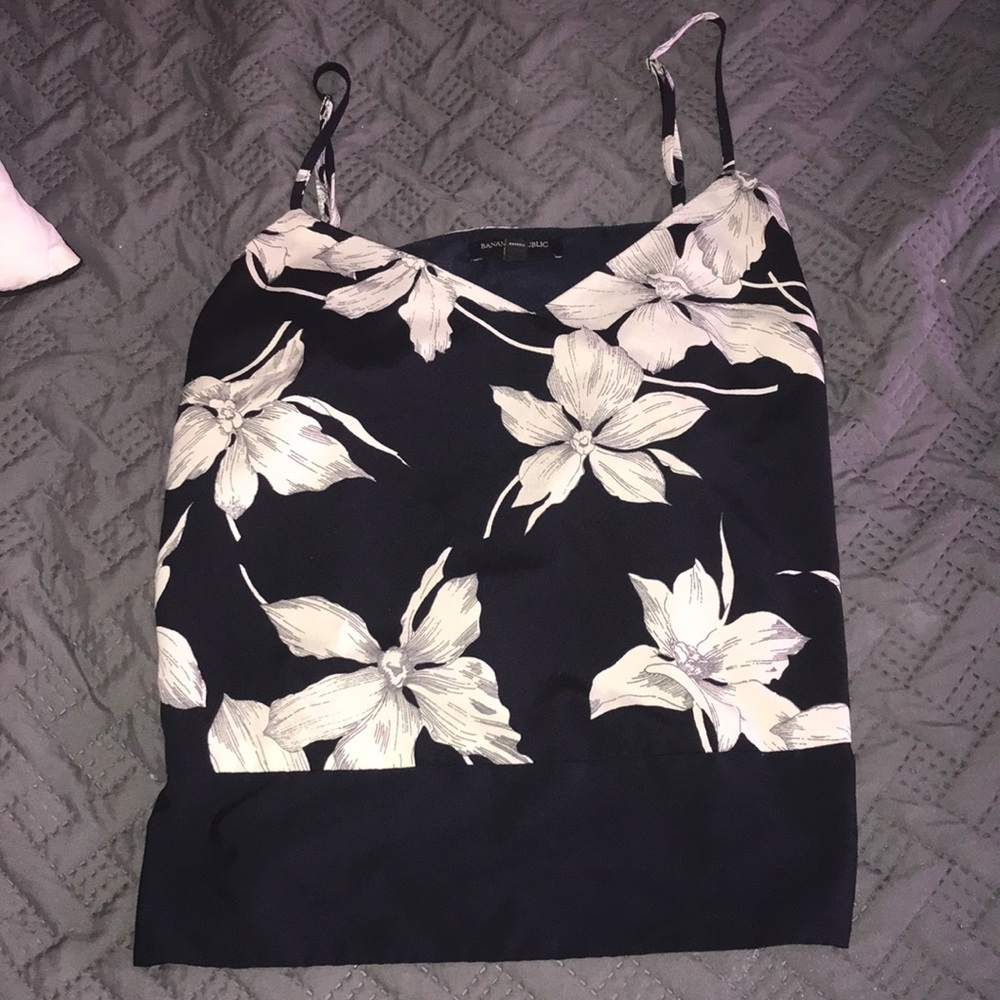 Navy blue summer top